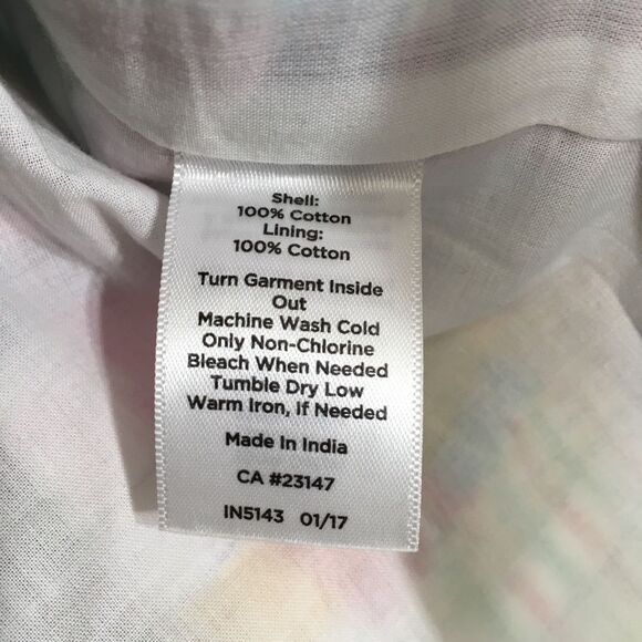 NWOT TALBOTS MULTI COLOR MADRAS PATCHWORK PENCIL SKIRT‎ 2 BOHO CHIC CONTEMPORARY - Picture 12 of 14